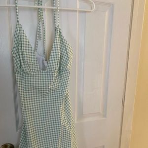 Sage Green Mini Dress Revolve